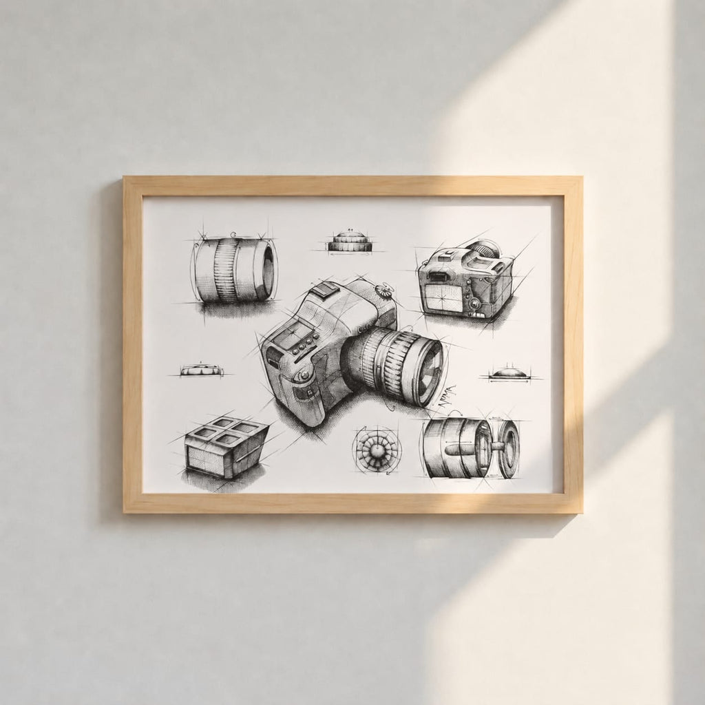 Original Croquis Appareil Photo